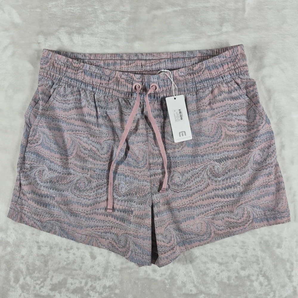 Travis Mathew Misty Melody Shorts Women's Large Lightweight Athletic Casual NWT